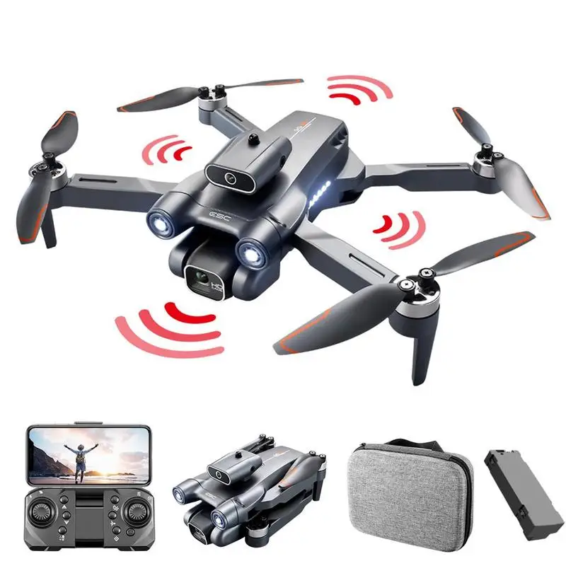 

Drones For Adults Motor Tiny Drone Toys Optical Flow Positioning Camera Drone With 3-Gimbal GPS Auto Return Optical Flow Lens