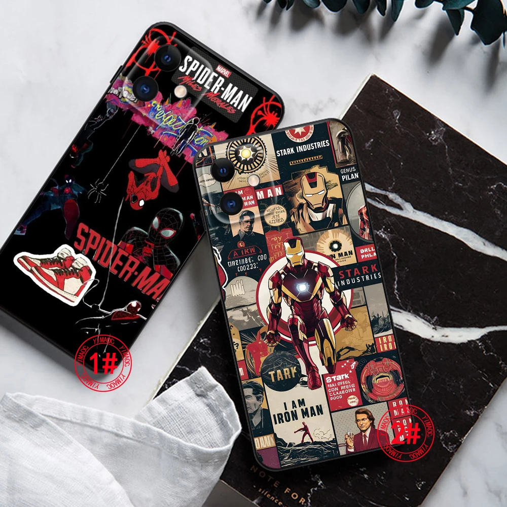 Крутой мягкий чехол Человек-паук для Huawei Y5P Y6P Y7A Y8P Y9A Y6 Y7 Y8S Y9S Y9 Nova 9 9I 4E 5T 7 Mate 10 Lite 20 Pro