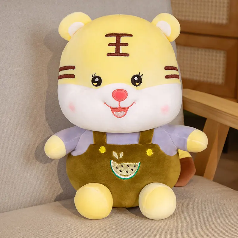 Мягкие игрушки-животные кукла реальная жизнь тигр плюшевая игрушка детские