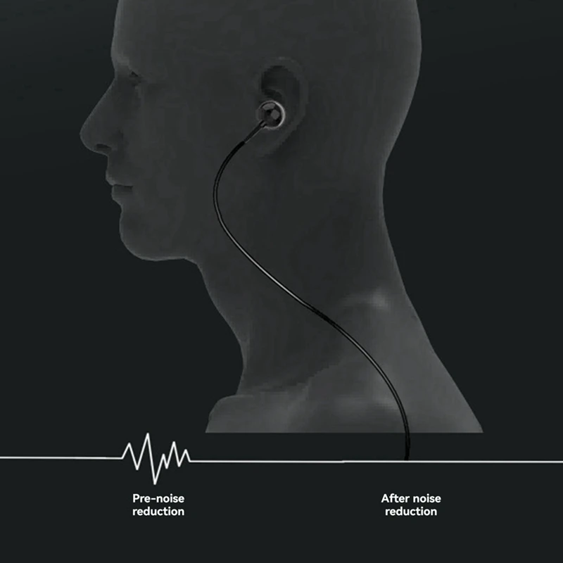 K65 Выдвижная проводная Bluetooth-гарнитура с зажимом для галстука-вкладышем и