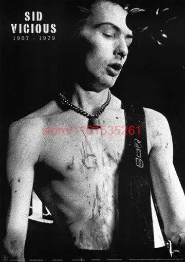 

СИД порочный постер 1957 -1979 в концерте, новинка, 24x6 картин, печатный Настенный декор
