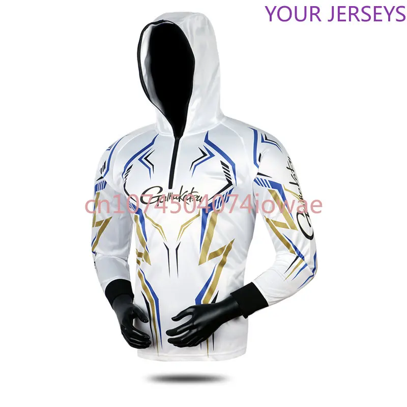 

2024 Men Hoodies Fishing Clothing Long Sleeve Outdoor Breathable Fishing Shirts Anti UV Quick Dry Cycling Hiking Clothes Camisa