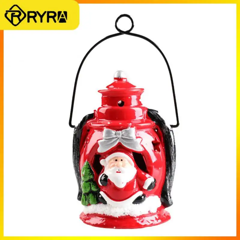 

СВЕТОДИОДНЫЙ свеча Рождественская свеча портативная беспламенная батарея маленькая масляная лампа Рождественское украшение для дома