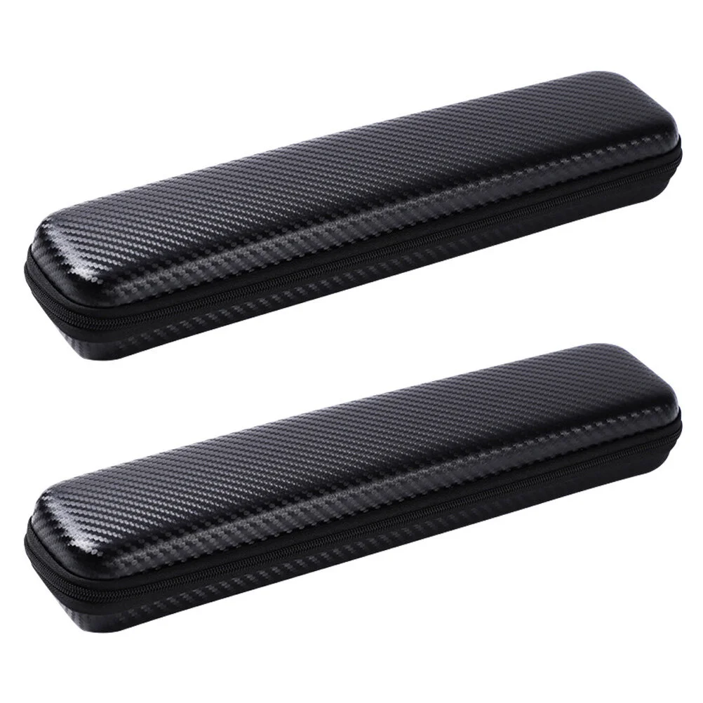 

2 Pcs Steam Hair Rollers Tool Curler Pouch Bracket Curling Iron Case Hairdressing Travel Eva