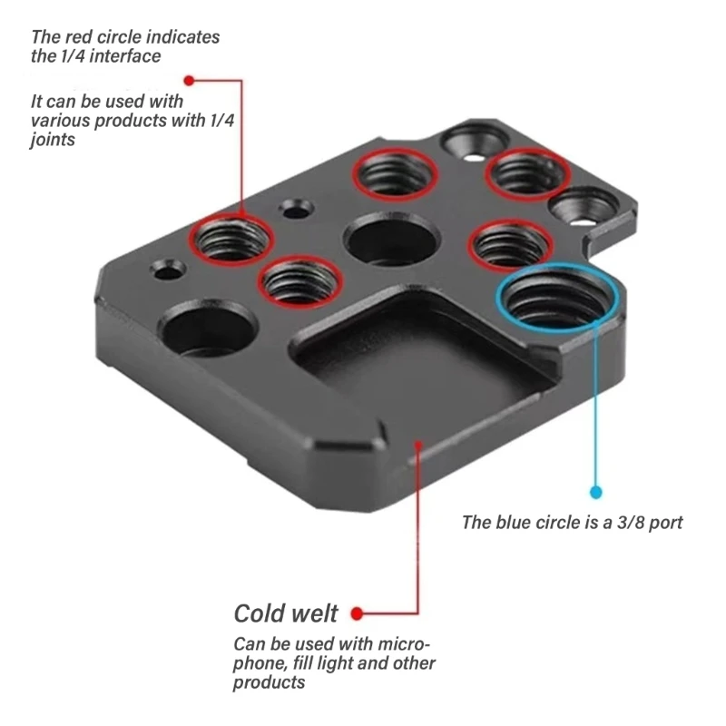 Портативные стабилизаторы расширительная пластина для интерфейсов подвесов