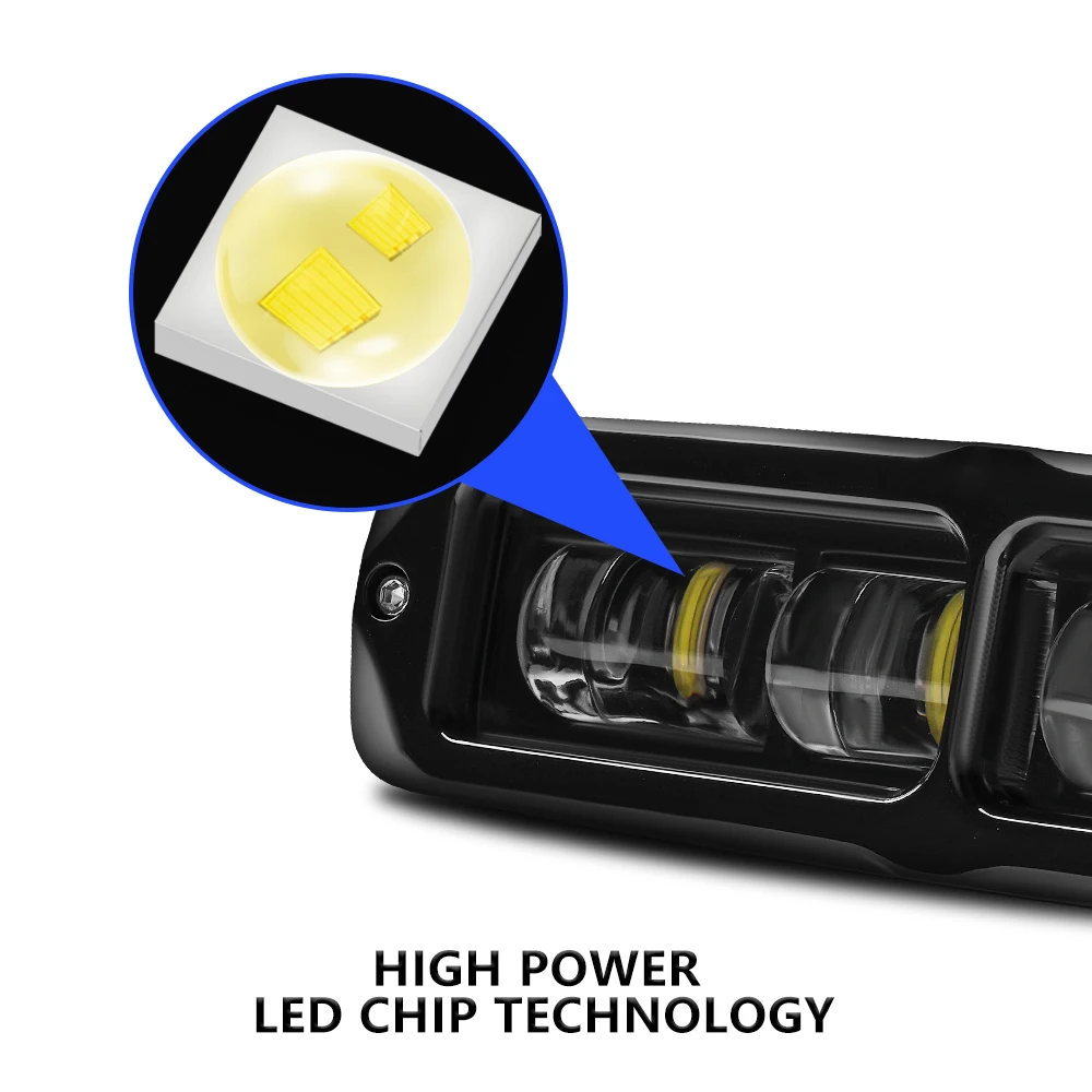 Светодиодная балка дальнего света противотуманные фары 6 дюймов 6D линзы для нива
