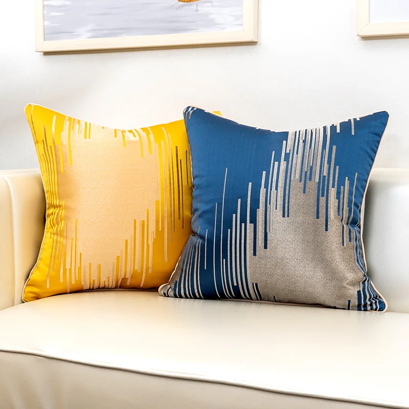 

45*45cm Luxurious Nordic Home Decor Pillowcover Sofa Living Room Cushion Cover Bedroom Bed Backrest Pillowcase Home Decorative