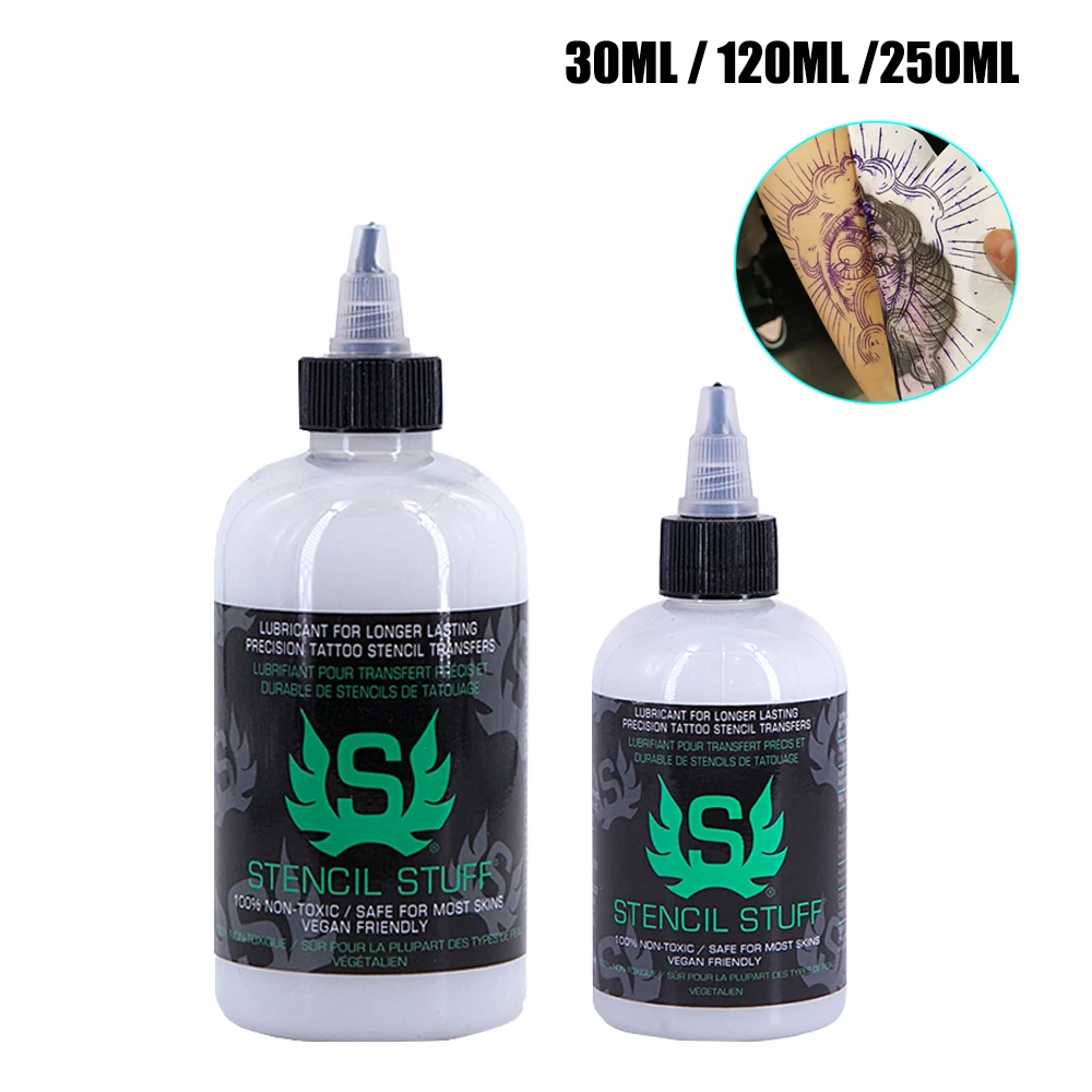 

30ML Professional Tattoo Stencil Magic Gel Thermal Copier Tattoo Transfer Stuff Solution Cream Tattoo Ink Set