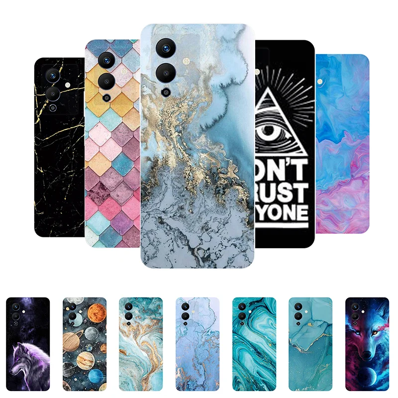 

for Infinix Note 12 5G Case Cover for Infinix X671 Case Marble Soft Silicone Back Cover For Infinix Note 12 Note12 5G Phone Case