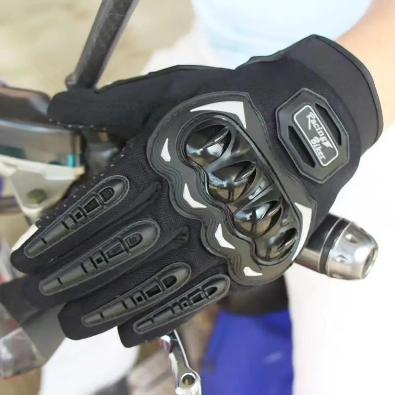 Мотоциклетные Перчатки дышащие митенки для сенсорных экранов езды на мотоцикле