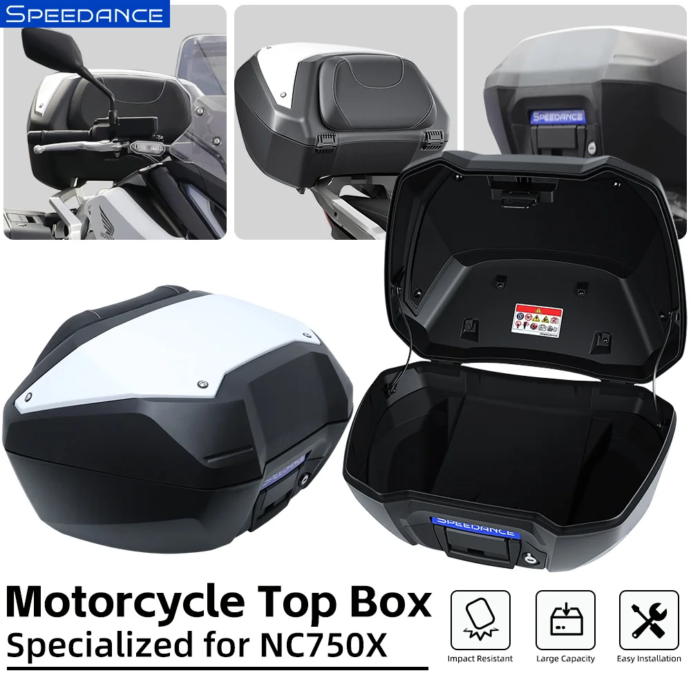 Фото Мотоциклетный кофр Speedance NC750X, запираемый, усиленный, практичный, для перевозки багажа №1