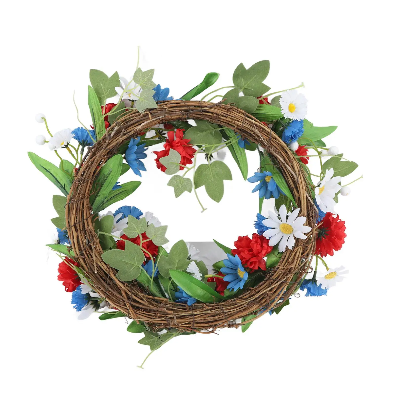 Венок на День Независимости-изысканный прочный декор для входной двери и