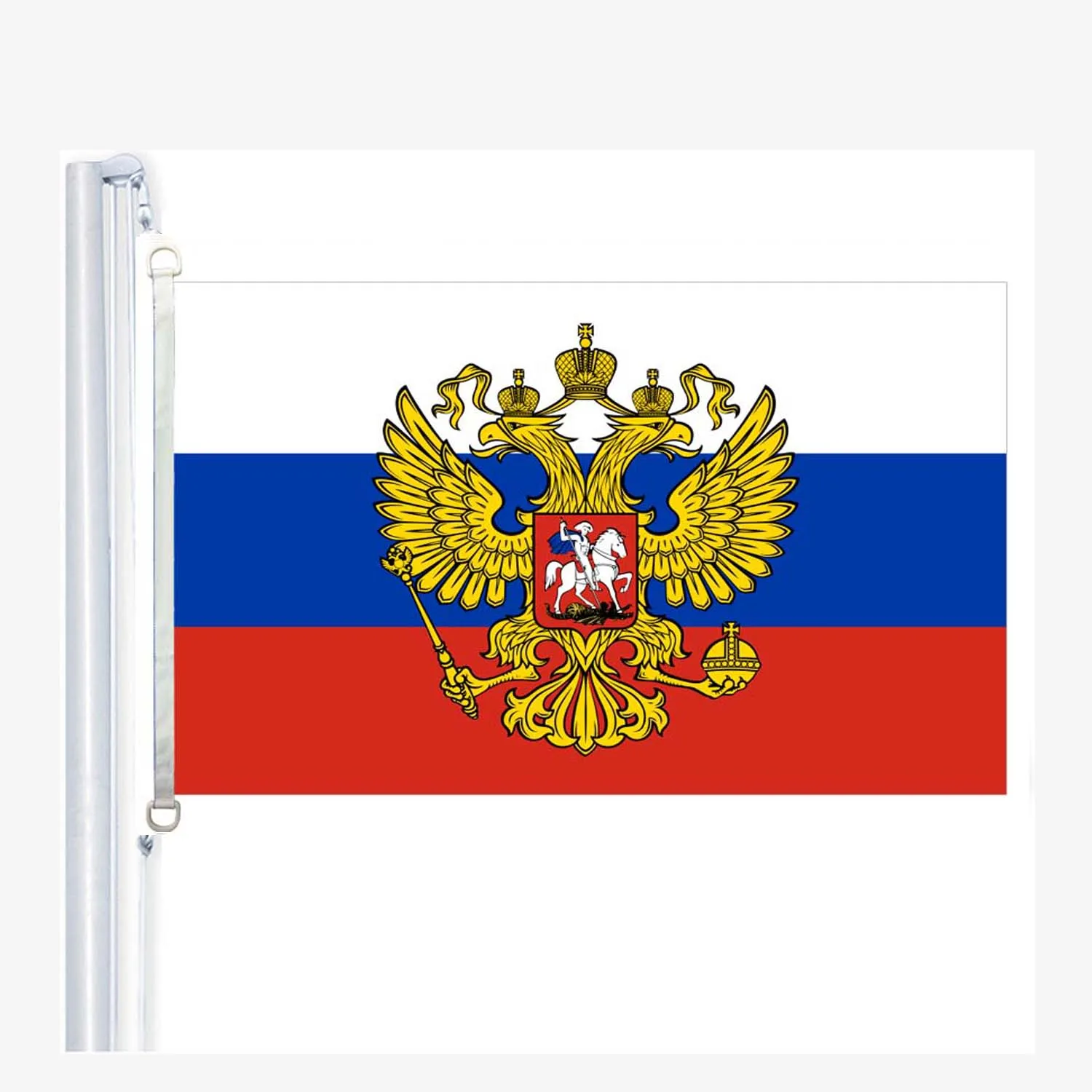 

Eagle Russian Federation flag flag,90*150CM ,100% polyester, banner,Digital Printing