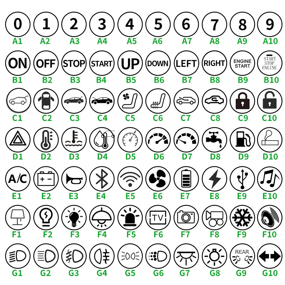 

Металлическая кнопка 16/19/22 мм для автомобильного освещения