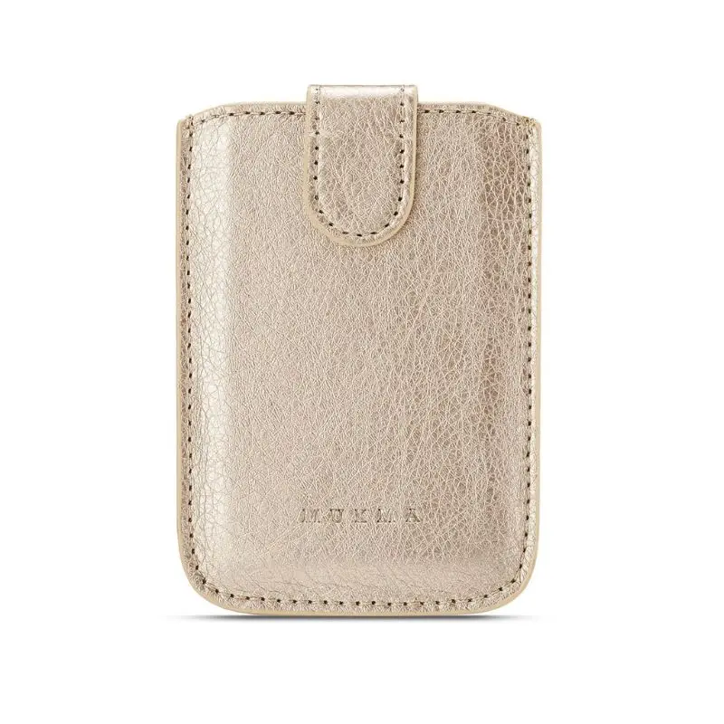 

PU Leather Wallet Card Bag Adhesive Holder Case Pouch Sticker for Cell Phone