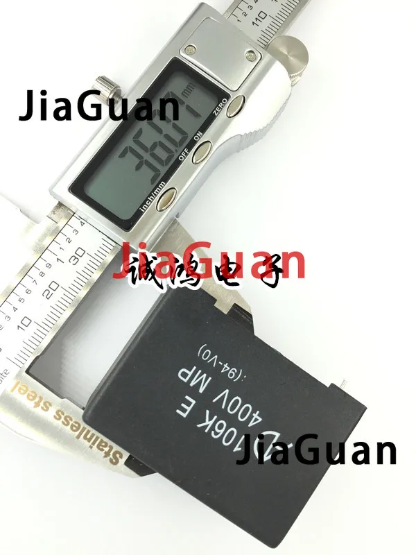 Новинка оригинальный вспомогательный конденсатор 10 мкФ 400V 10% AD 106K MP 400VDC размер