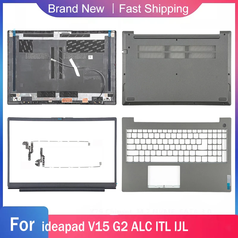 Новый нижний базовый чехол для Lenovo ideapad V15 G2 ALC ITL IJL ноутбука ЖК-задняя верхняя