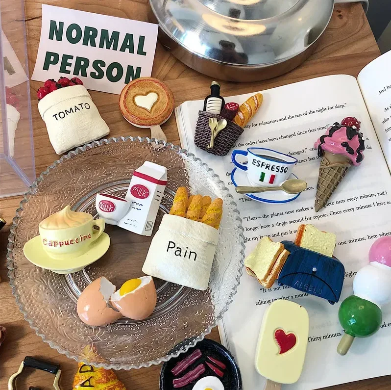 

Магниты для холодильника имитация еды