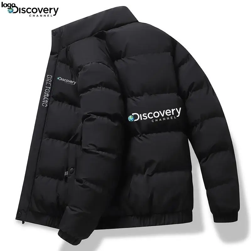 2022 new autumn and winter Discovery Channel men's aviator trench coat casual outdoor street fashion warm zipper jacket