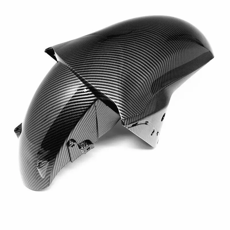 

Motorcycle Accessories Front Tire Fender Guard Hugger Fairing Hydro Dipped Carbon Fiber Finish For KAWASAKI ZX14R 2006-2016