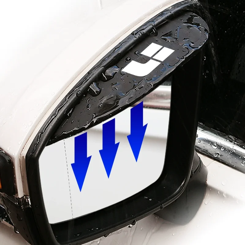 2 шт. Автомобильное зеркало заднего вида с дождевиком для ведущих идеально ли L6 L7