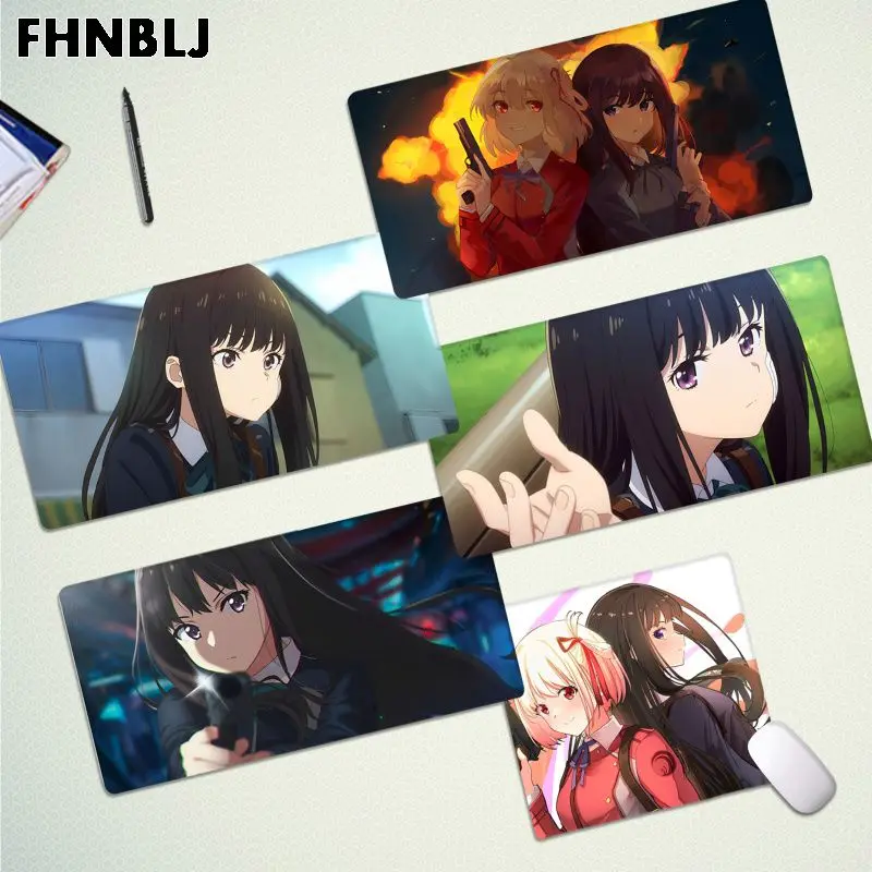 

Коврик для мыши Inoue Takina Lycoris Recoil Anime, нескользящий