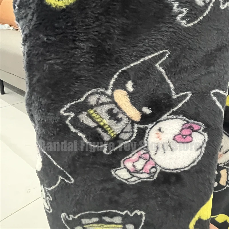 Sanrio Y2k Hellokitty Batman пижама осенние брюки с героями мультфильмов в стиле хип-хоп