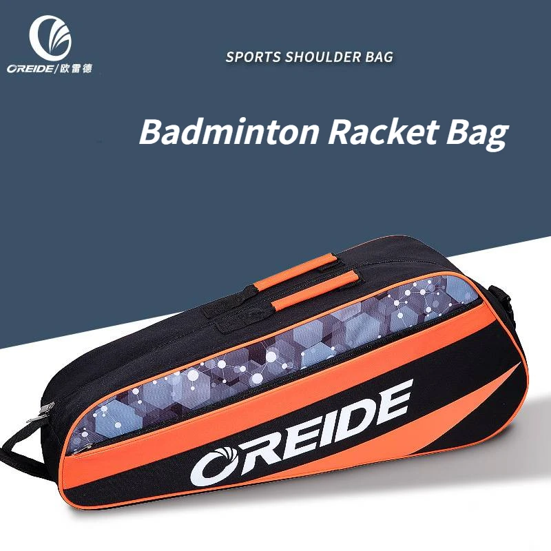 Tenis Racket Bag Badminton Bag with Shoe Compartment Shoulder Sports Bags Badminton Tennis Bag Gym Handbag