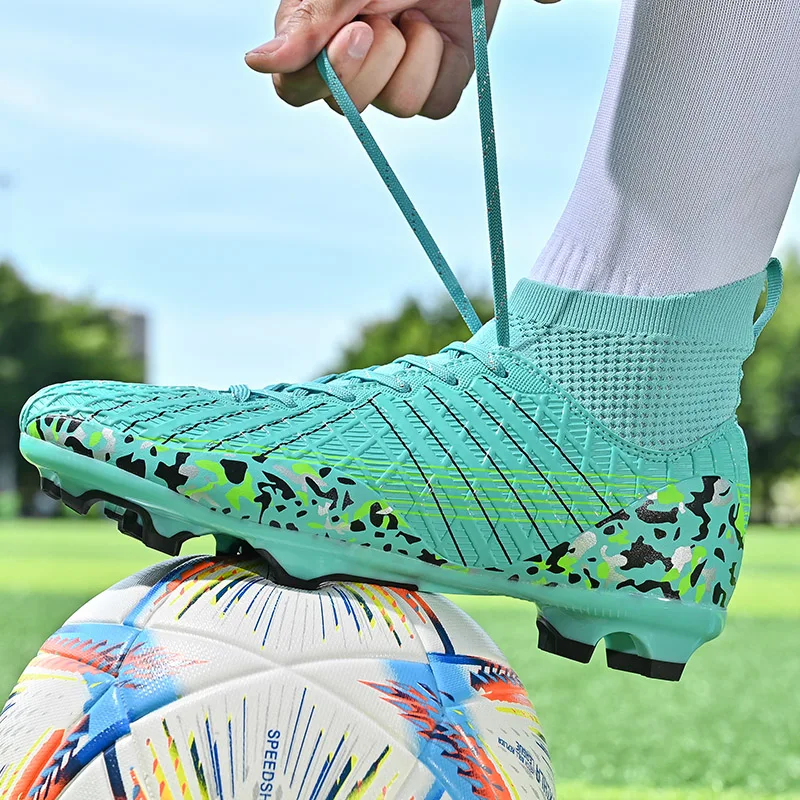 

Youth soccer shoes high and low ankle children's soccer boots men's women's outdoor non-slip grass training game sports shoes