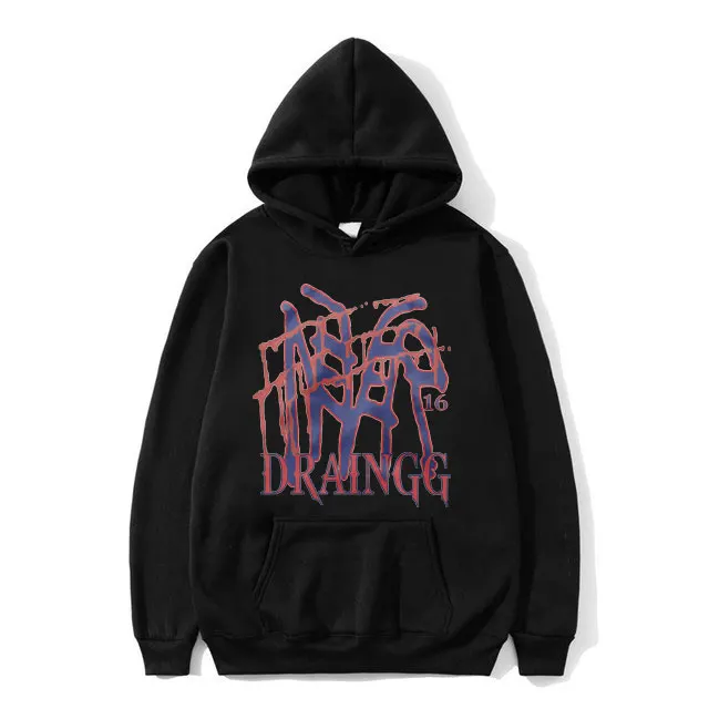 

Limited Rapper Bladee Hip Hop Graphic Hoodie Men Women Fashion Sweatshirt Men's Bladee Album Printed Hoodies Drain Gang Pullover