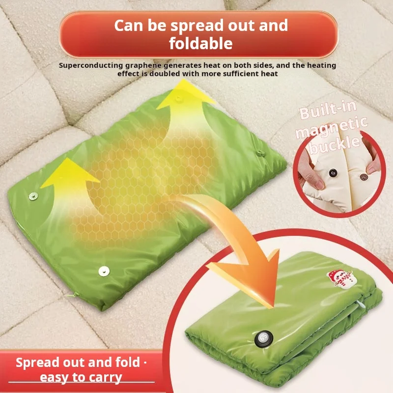 2024 Новое поступление графеновая сумка для грелки рук usb взрывозащищенный