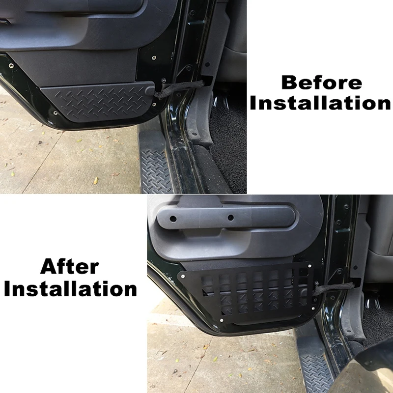 

Rear Racks For Jeep Wangler JK 4 Door Car Rear Door Storage Rack Shelf For Jeep Wangler 2007-2010 Accessories