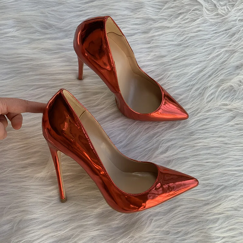 Бесплатная доставка элегантные женские туфли на очень высоком каблуке-шпильке