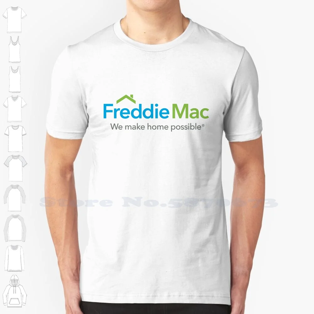 

Freddie Mac Casual T Shirt Top Quality Graphic 100% Cotton Tees