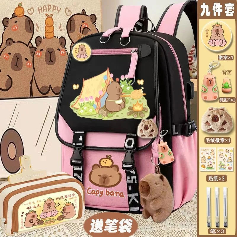 Рюкзак из искусственной кожи для девочек