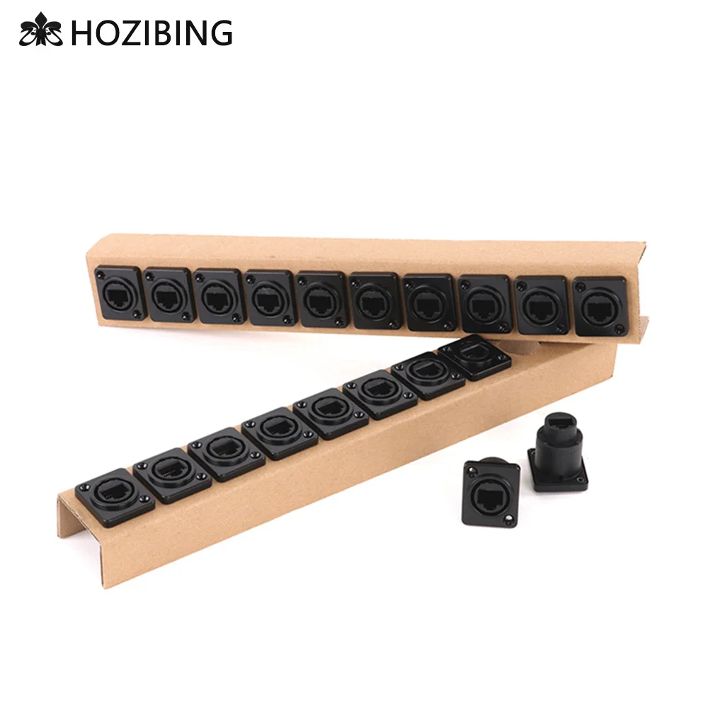 

Сетевой кабель Ethernet с двумя головками, гладкий черный, внешний Стандартный соединитель RJ45 без кнопок, 50 шт.