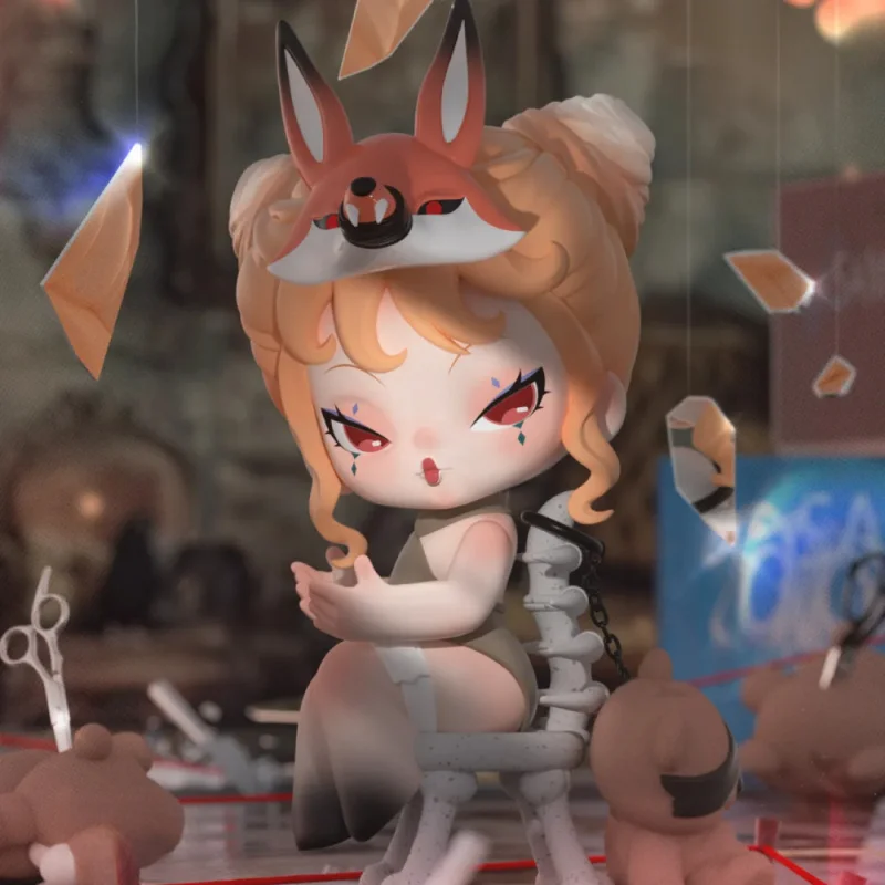 Фото DODONAMI Nightmare Core Series слепая коробка Mystery Box куклы Kawaii Action Anime фигурка слепая коробка игрушки подарок №1