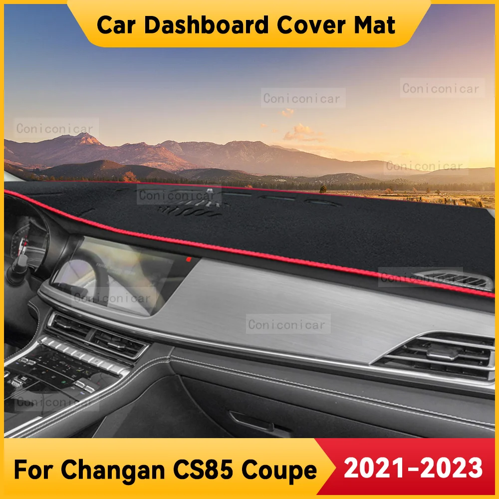 

For Changan CS85 Coupe 2021-2023 Car Dashboard Cover Mat Non-slip Sun Shade Cushion Protective DashMat Pad Interior Accessories