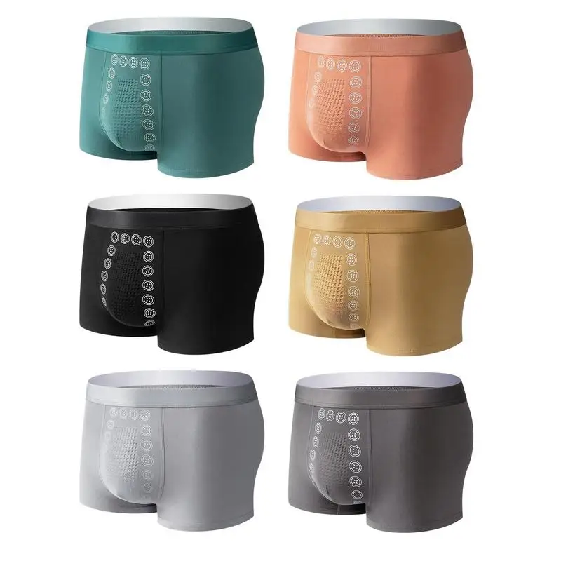 

Мужские боксеры, брифы для мужчин, мужские трусы с магнитной энергией, ультра-удобные и дышащие мужские трусы с магнитной энергией