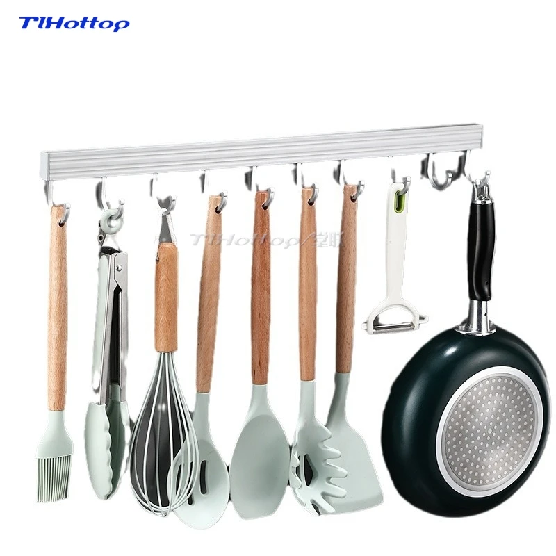 Кухонный крючок настенная подвесная полка многофункциональная подвеска для