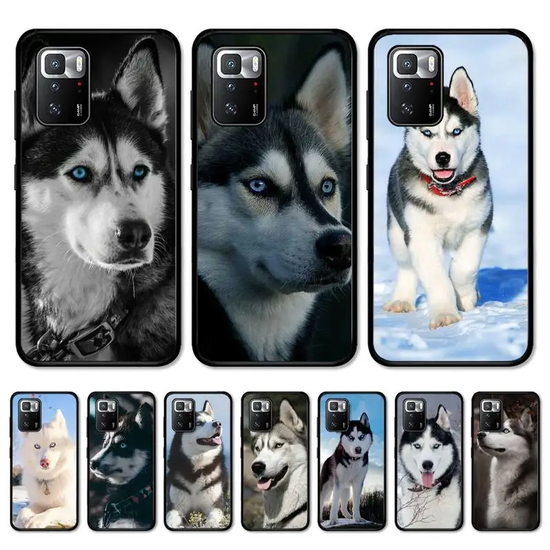 

Animal Wolf Husky Dog Puppy Phone Case for Redmi Note 8 7 9 4 6 pro max T X 5A 3 10 lite pro