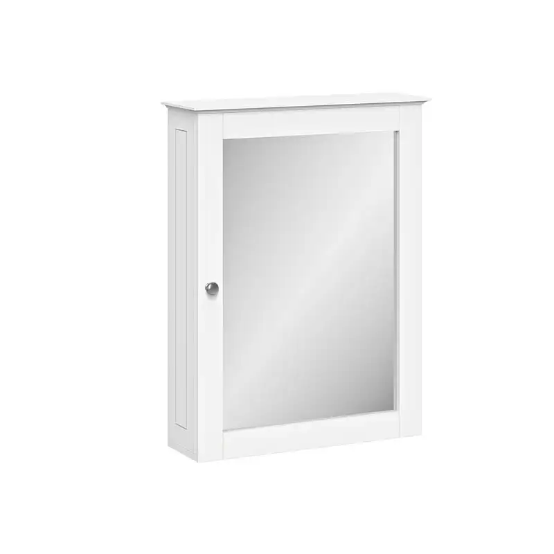 

Wall Cabinet with Mirror, White