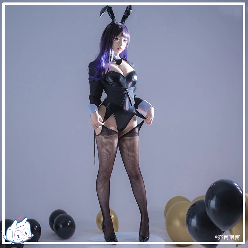 

COS-HoHo Anime My Dress-Up Darling Kitagawa Marin Lovely Bunny Girl Sexy Jumpsuits Uniform Cosplay Costume Easter Party Outfit