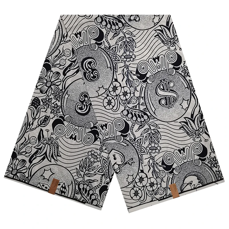 Последняя модная восковая ткань Анкара настоящая мягкая африканская