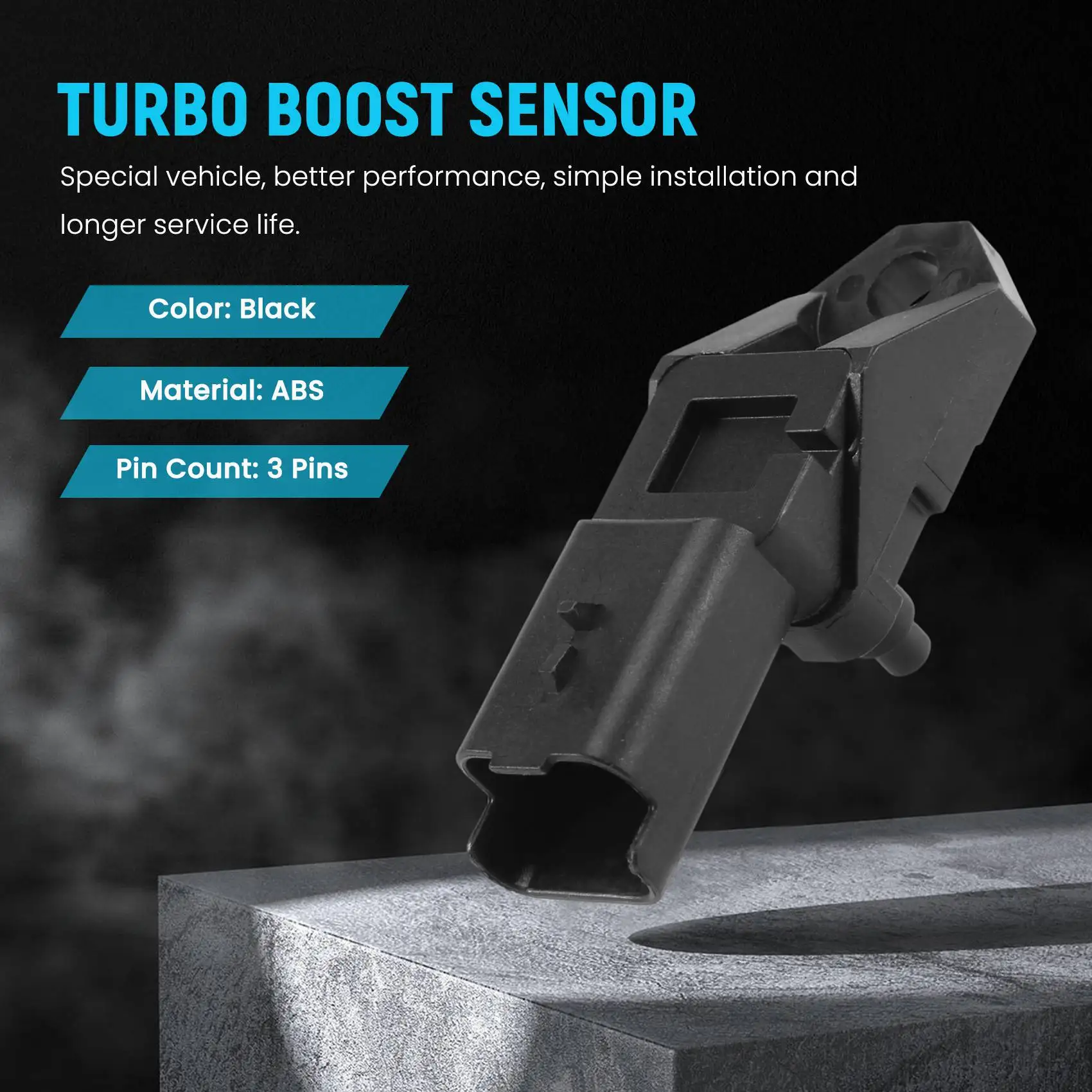 2004 бар датчик давления в коллекторе Turbo Boost для 2014-1007 206 307 407 607 CC SW 807 1 6 2 0 9639469280 1231463