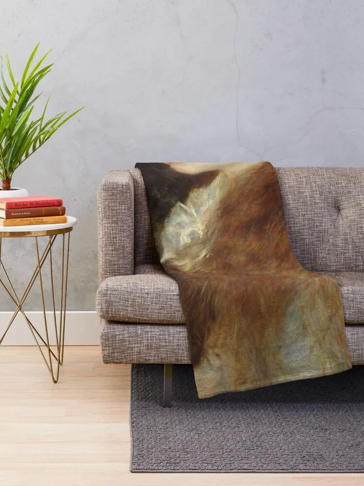 Плед Pierre-Auguste Renoir's Little Irene плед на диван теплый для зимы идеи подарков День