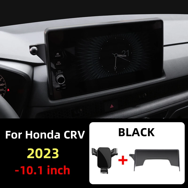 

Автомобильный держатель телефона для Honda CR-V CRV 2023, 10,1-дюймовый автомобильный экран, держатель телефона, GPS, фиксированный навигационный кронштейн, автомобильные аксессуары