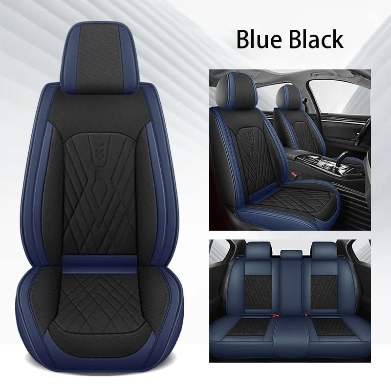 Универсальные кожаные чехлы на сиденья автомобиля для Honda CR-V e:NS1 HR-V INSPIRE LIFE UR-V XR-V