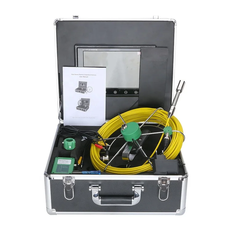 

50M 10 inch screen 17mm diameter HD 1000TVL drain camera sewer camera