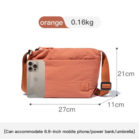 Легкая нейлоновая сумка через плечо Epol для женщин, повседневная спортивная водонепроницаемая сумка на плечо, повседневная сумка для телефона 3071-02